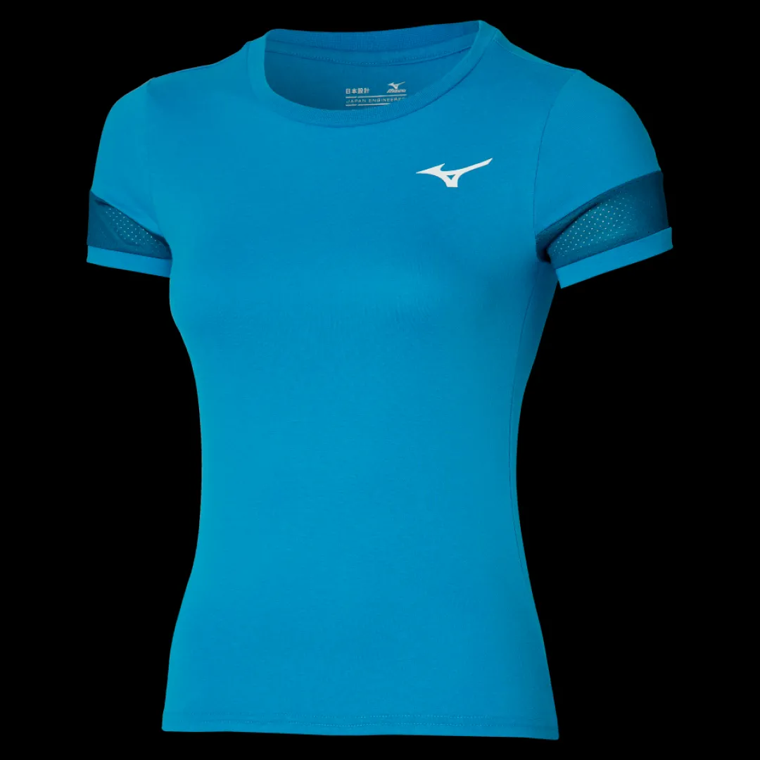 Mizuno ATHLETICS TEE WOMEN*Women Tops