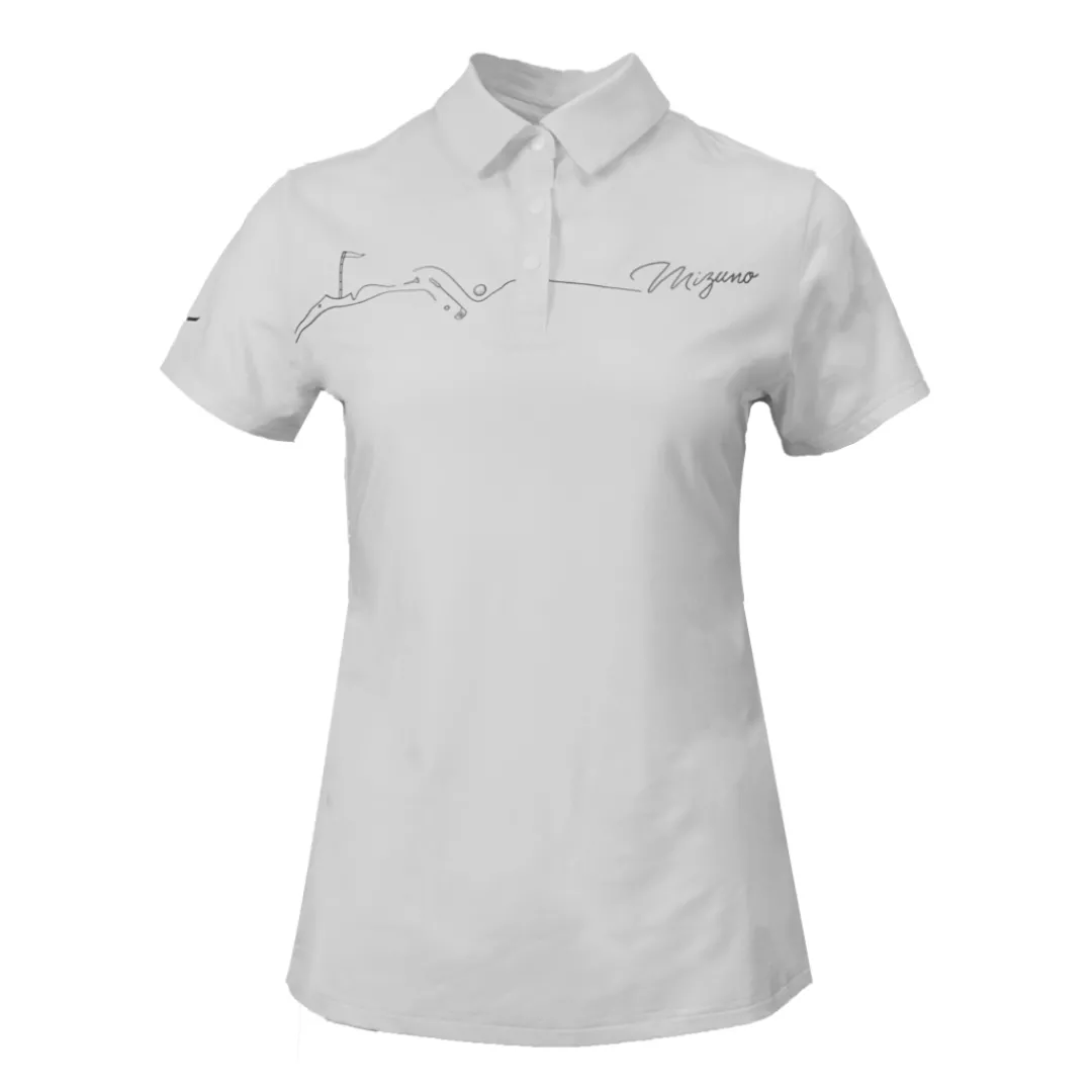 Mizuno GOLF COURSE PRINT POLO WOMEN*Women Tops