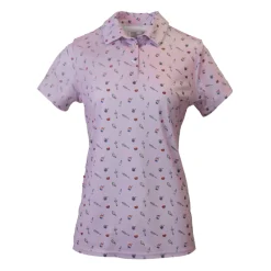 Mizuno JAPANESE SUMMER PRINT POLO WOMEN*Women Tops