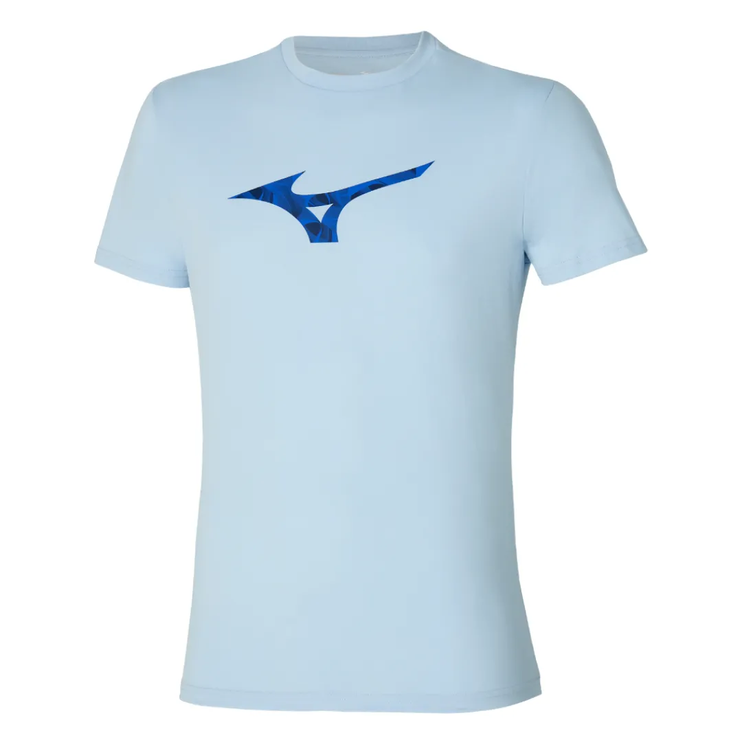 Mizuno SEASONAL BLUE GRAPHIC TEE MEN* Tops